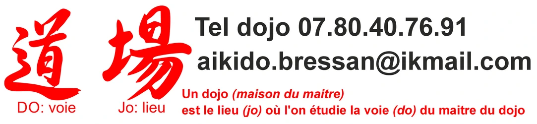 Aïkido Bressan dojo aïkido traditionnel de Bourg en Bresse